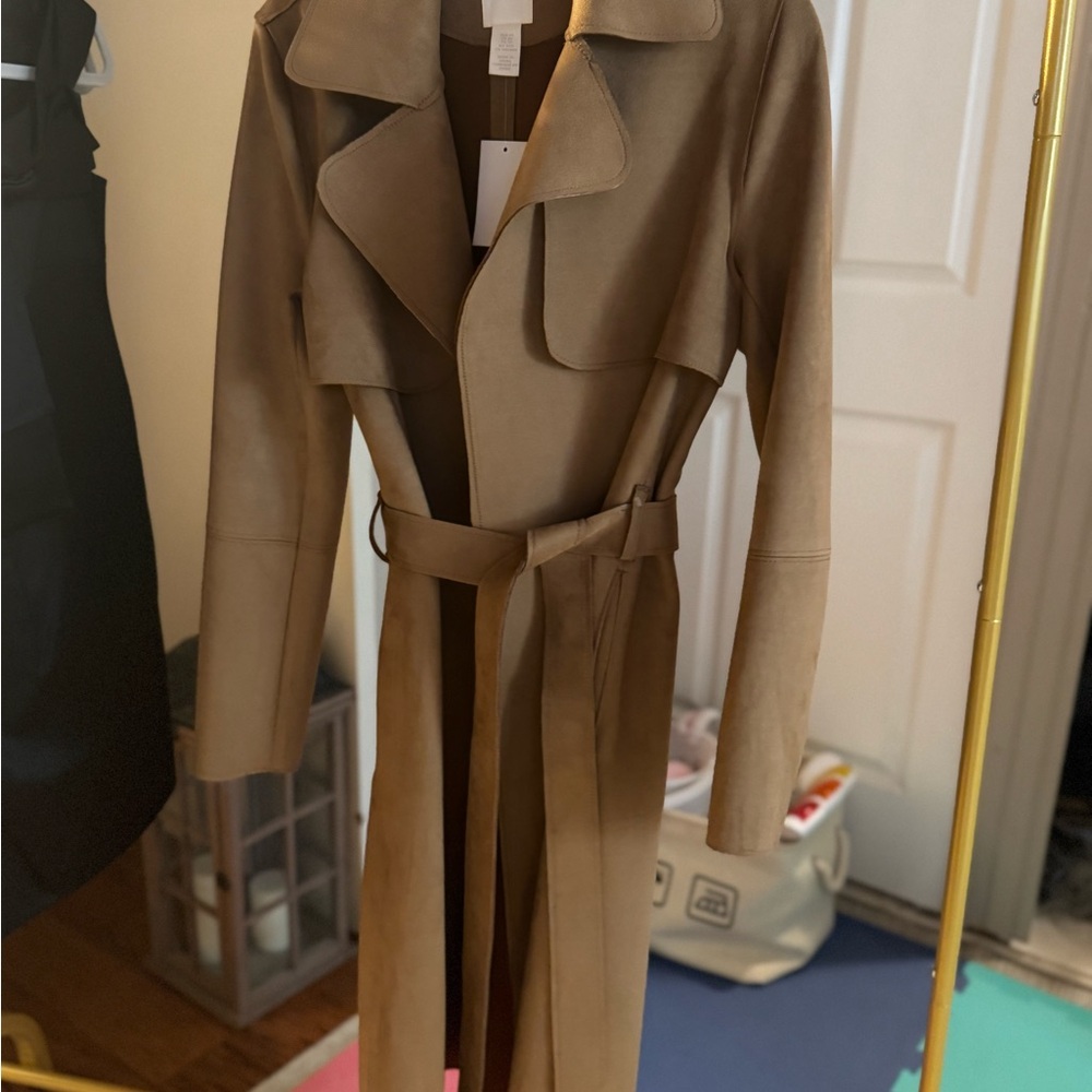 Women's Tan Trench Coat